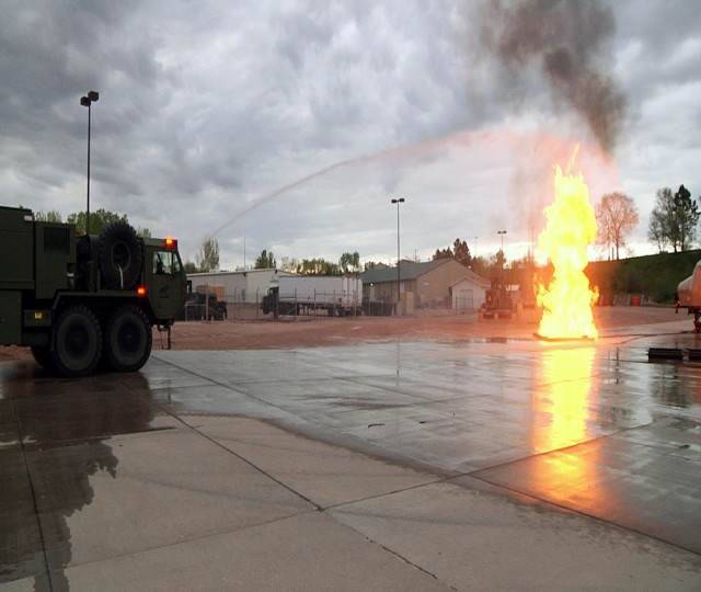 South Dakota Army Guard firefighters train and prep for deployment