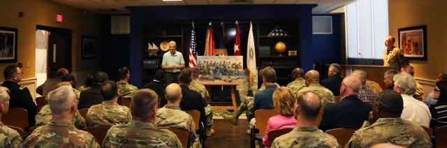 CG unveils sustainment history print in recognition of centennial observance