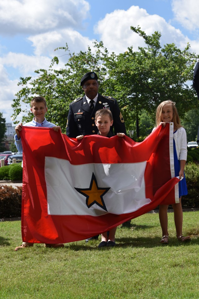 SMDC raises Gold Star Service Flag