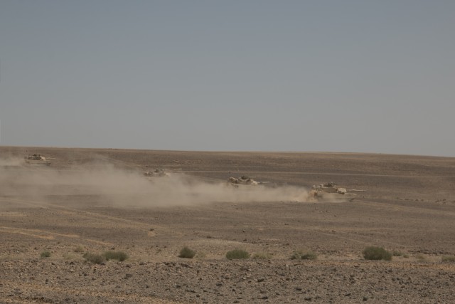 Greywolf kicks up dust, builds partnership in multinational exercise
