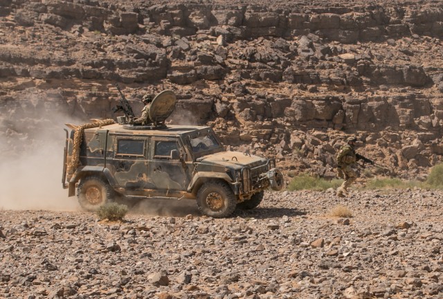 Greywolf kicks up dust, builds partnership in multinational exercise