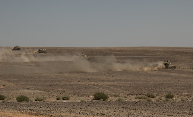 Greywolf kicks up dust, builds partnership in multinational exercise