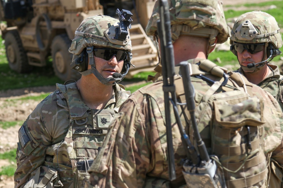 2nd Brigade, 82nd Airborne recons patrol base site for advise and ...