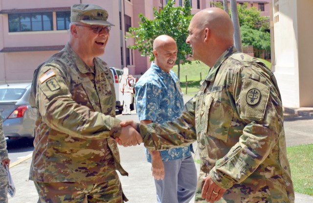 Army National Guard Deputy Surgeon General visits Tripler