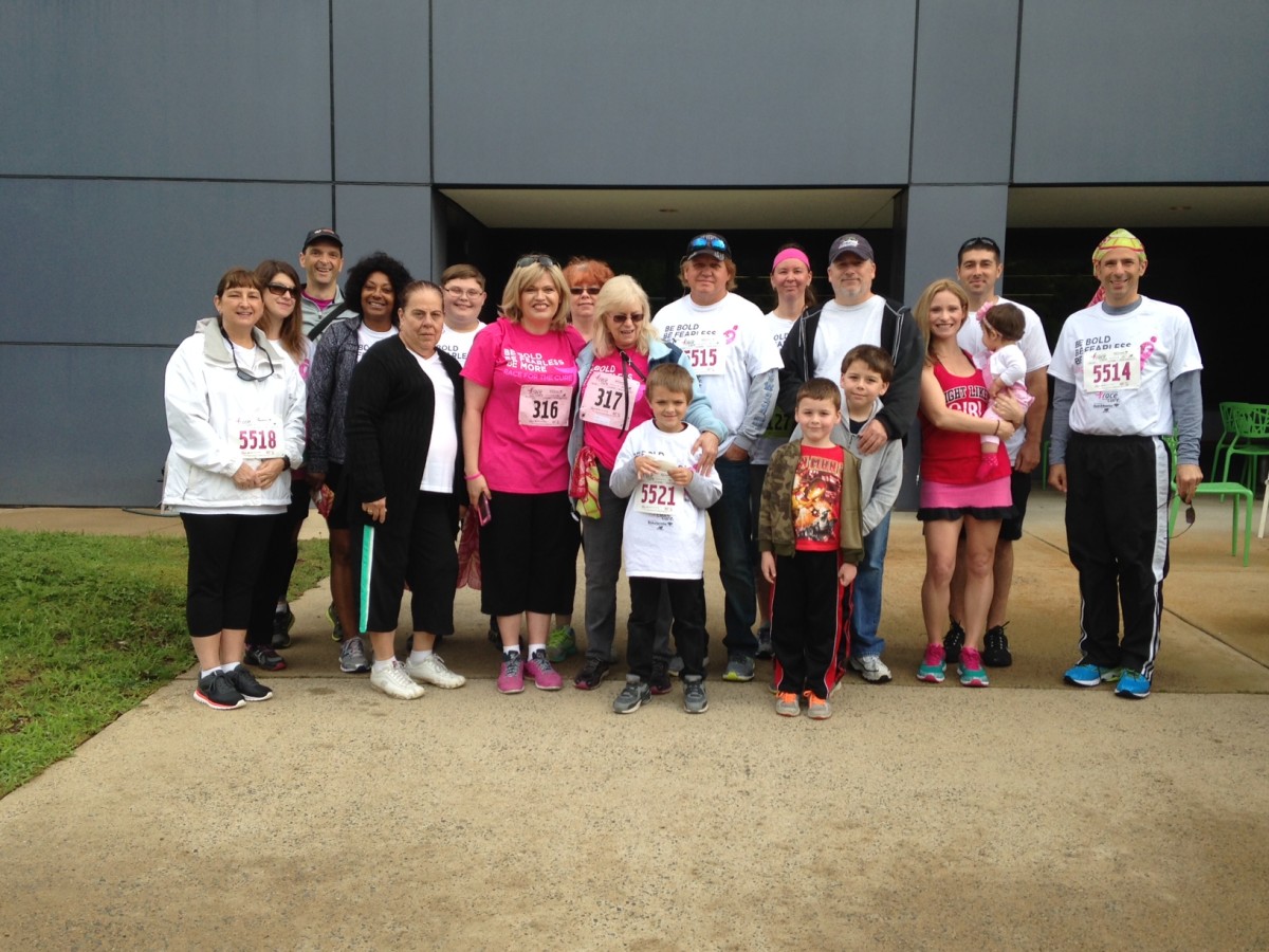 Army Research Office "Races for the Cure" for one of their own