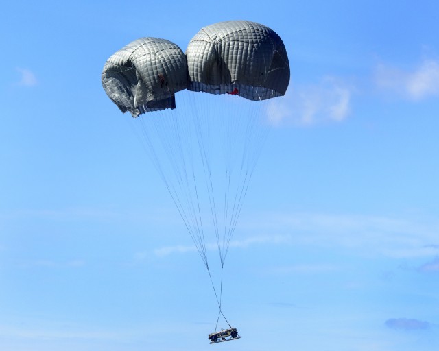 Airborne testers ensure Army equipment survivability when dropped from above
