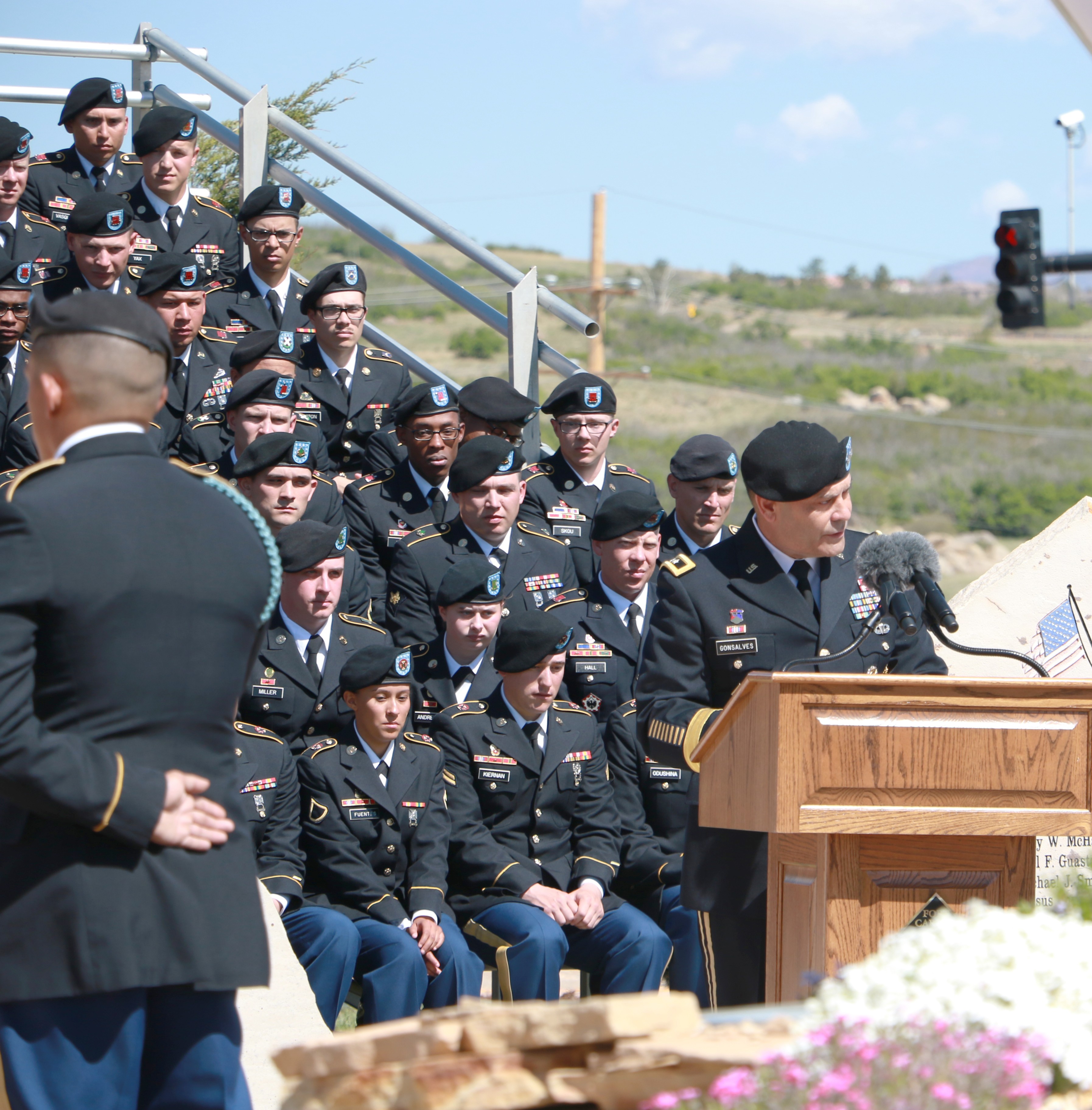 Fort Carson adds 4 names to warrior memorial stones Article The