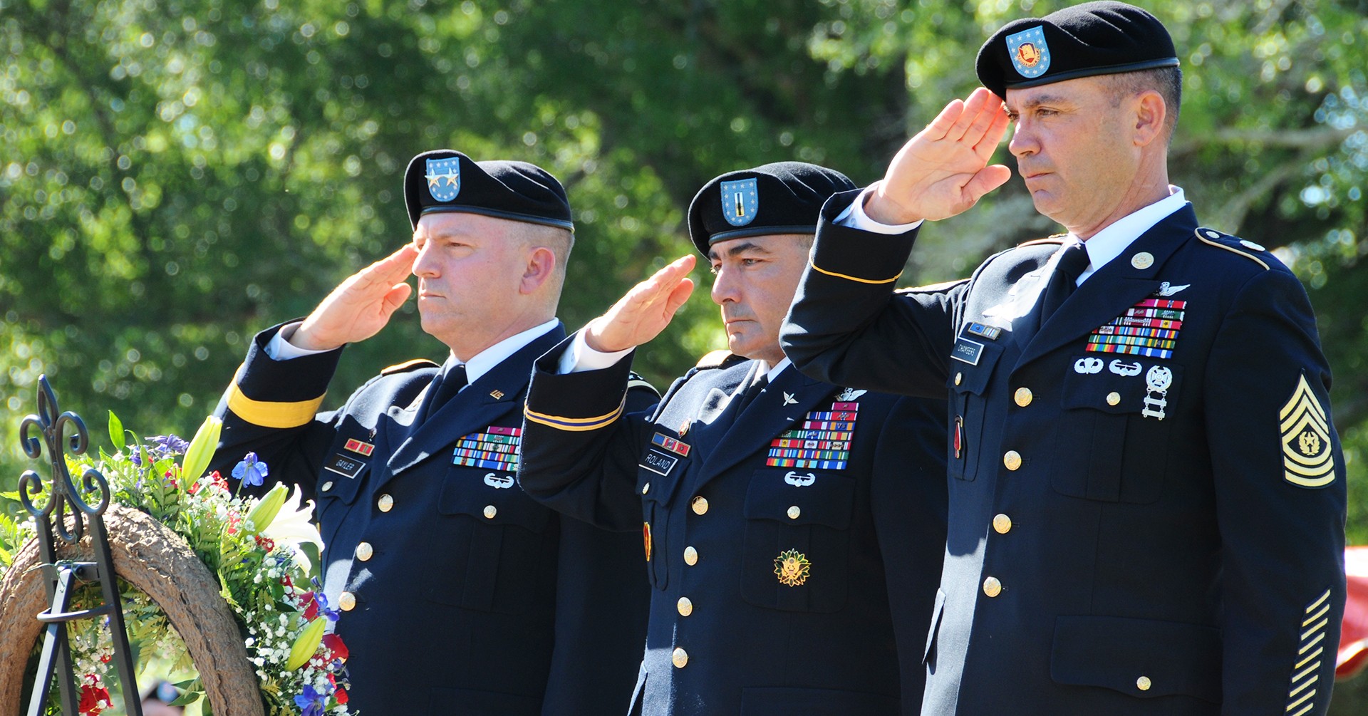 Honoring Nation's Fallen: Ceremony Honors Duty, Sacrifice, Family ...