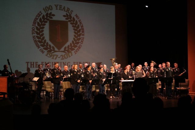 'Big Red One' Band Spring Concert Series celebrates 100 years of music and history