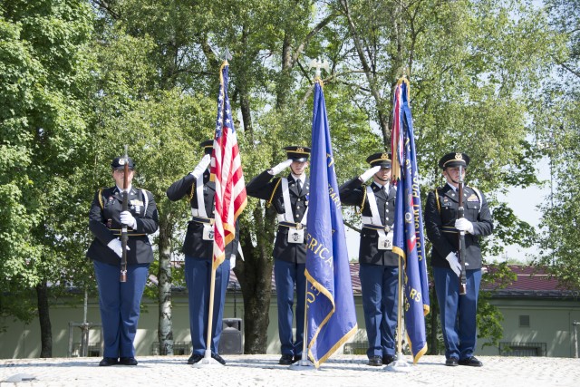 Memoriial Day - Posting of the Colors