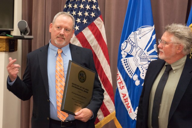 Army lab earns environmental honors