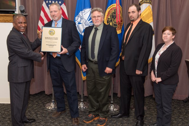 Army lab earns environmental honors