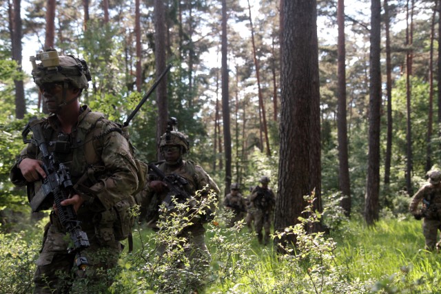Air assault training exercise