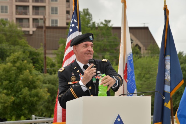 Colonel John Garr retirement