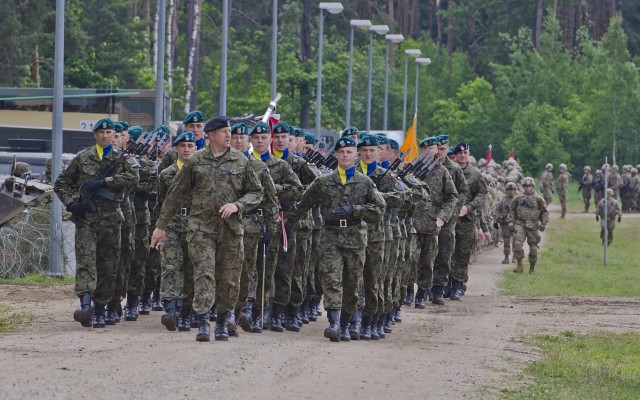 Multinational Battle Group kicks off Saber Strike 17 in Poland