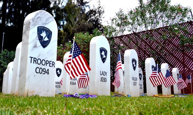 Girl Scouts honor fallen 'Enforcers' MWDs