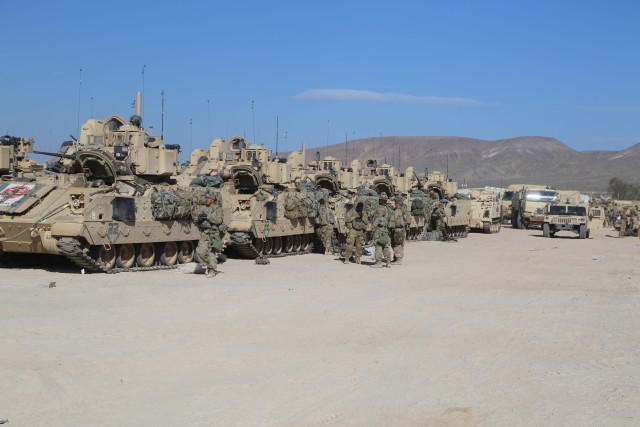 1st Brigade Combat Team, 3rd Infantry Division at National Training Center
