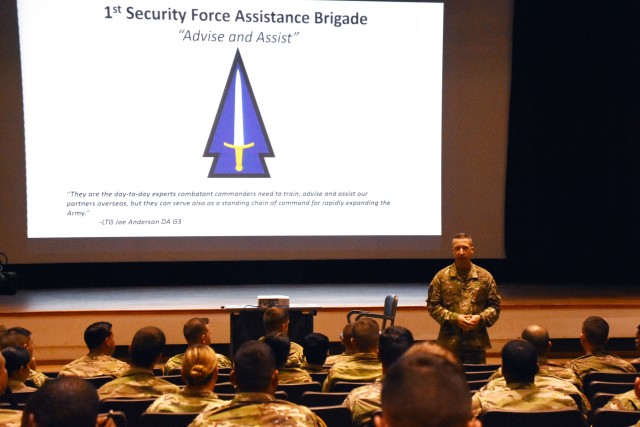 1st Security Force Assistance Brigade visits Fort Bragg, N.C.