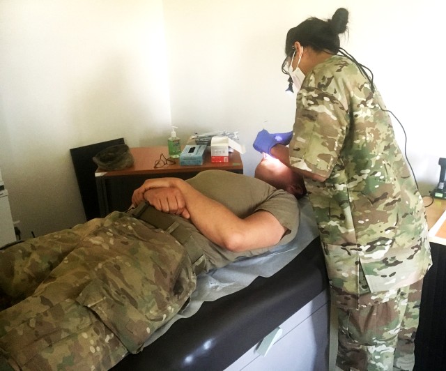 Dental team brings resources to Soldiers in remote locations