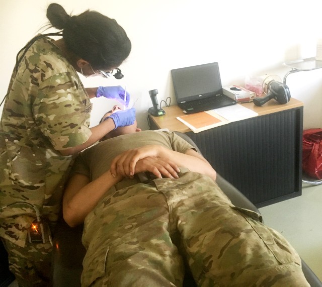 Dental team brings resources to Soldiers in remote locations
