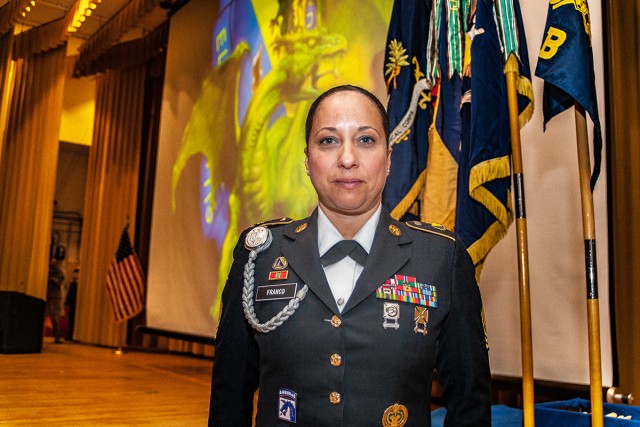 From bonnets to berets: Chemical command sergeant major trades simple life for Army life