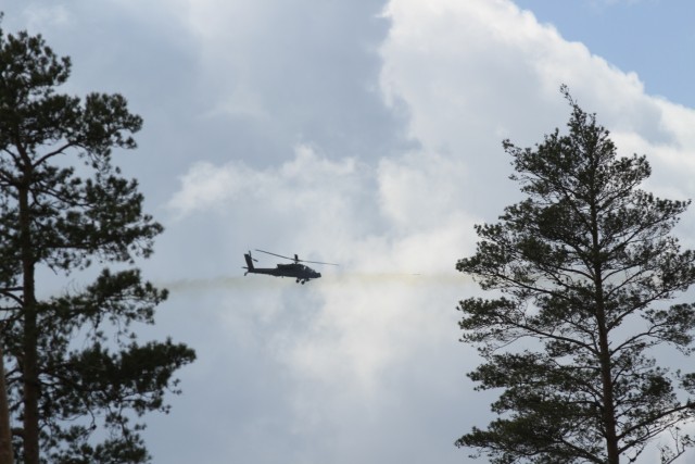 TF Phoenix provides air support for Saber Strike live-fire
