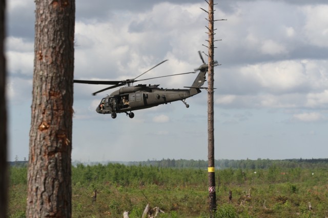 TF Phoenix provides air support for Saber Strike live-fire