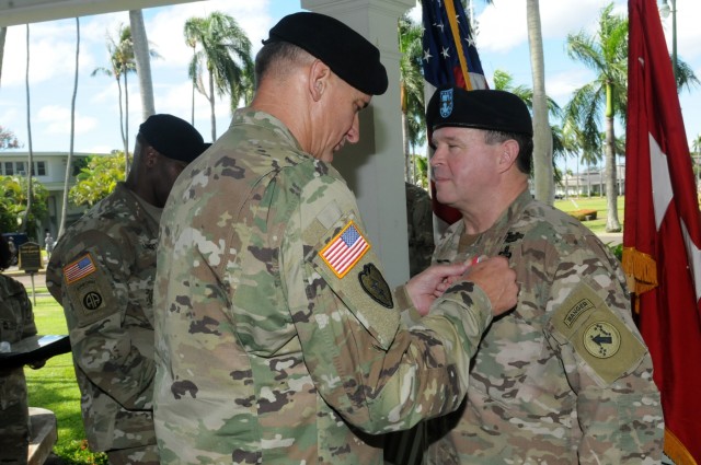 Ceremony celebrates O'Neil's time at USARPAC