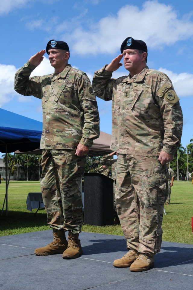 Ceremony celebrates O'Neil's time at USARPAC