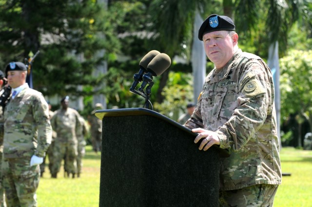Ceremony celebrates O'Neil's time at USARPAC