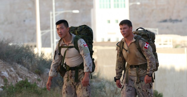 US,Canadian Military personnel earn German Armed Forces Proficiency Badge in Jordan