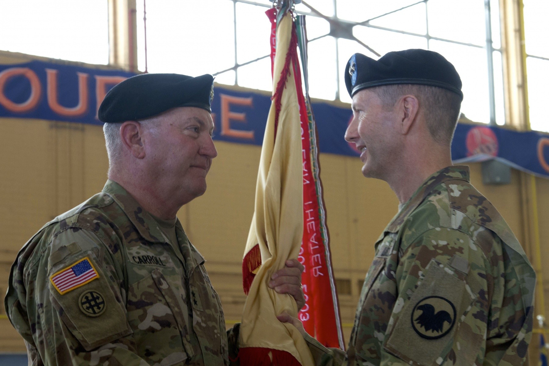 377th Theater Sustainment Command Leader Relinquishes Command and