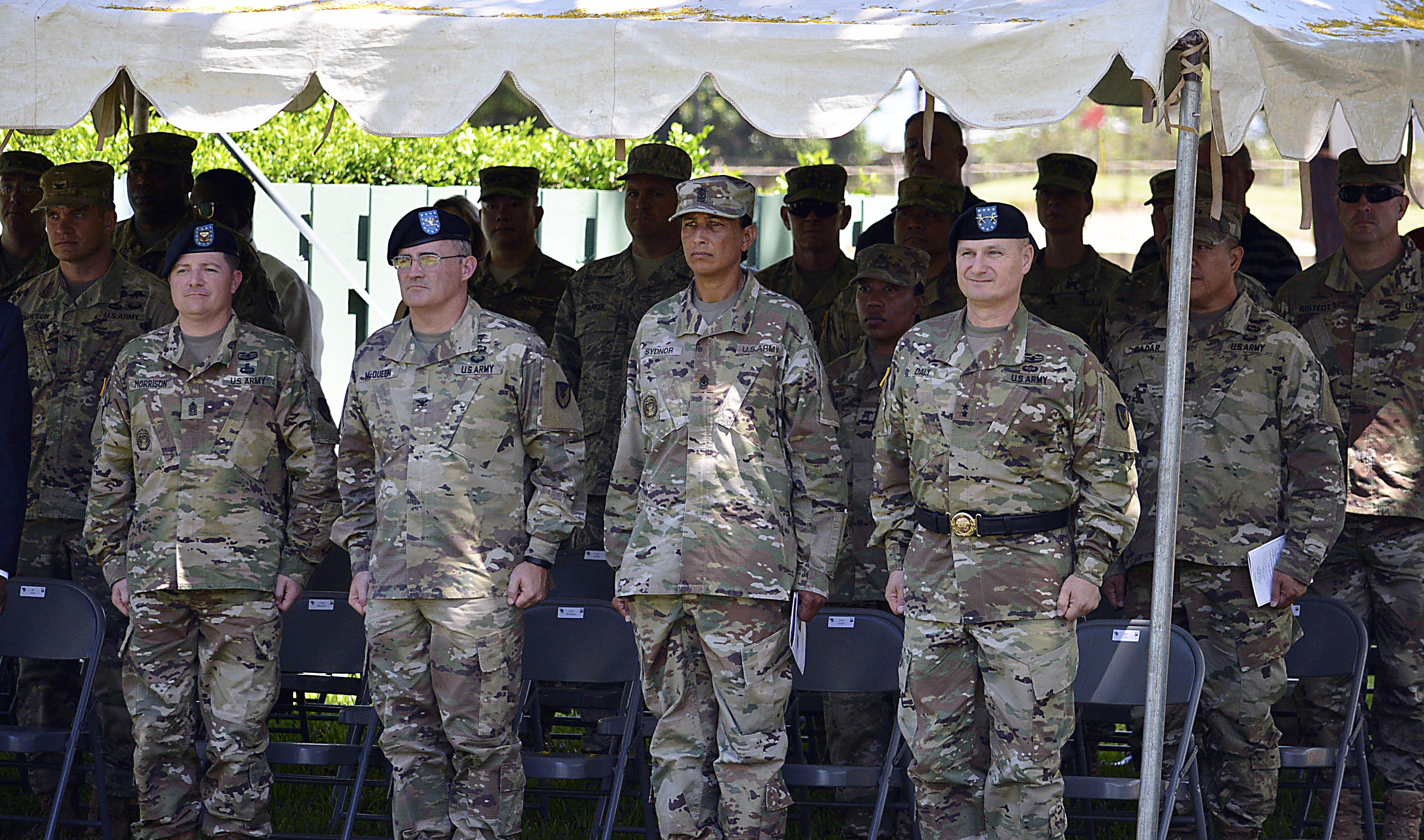 402nd AFSB conduct change of command, responsibility ceremony Article