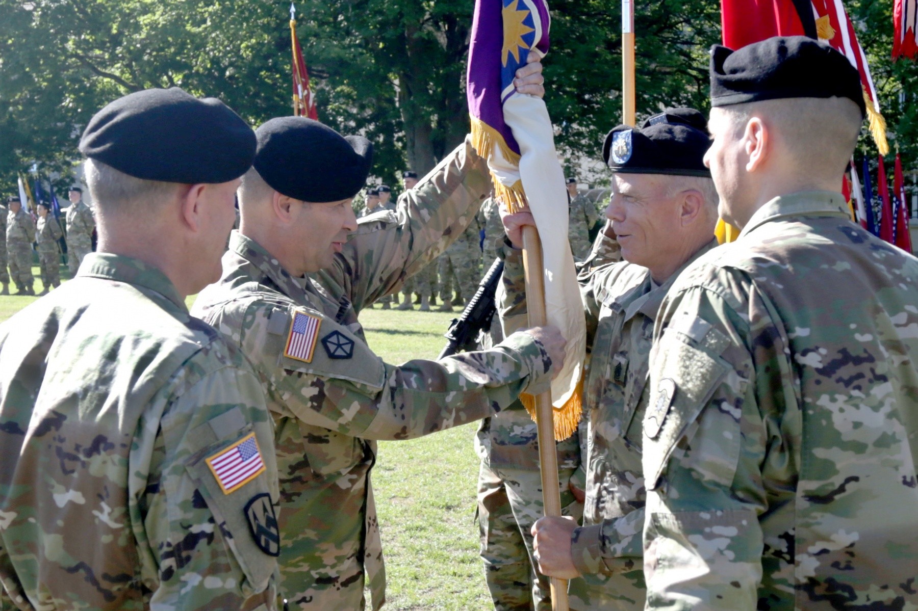 Seven years later, Heston returns to 361st Civil Affairs Brigade as new ...