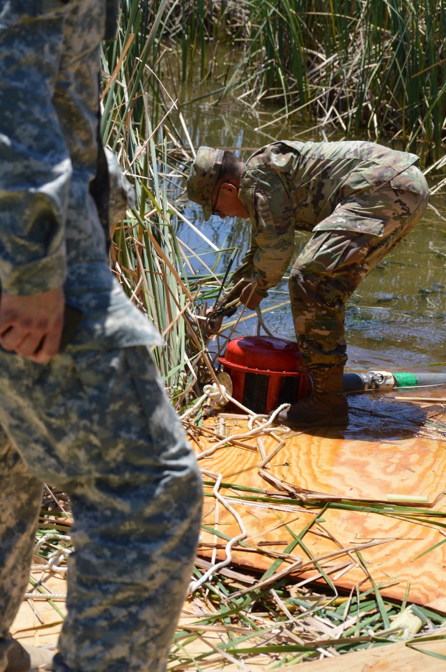From water to choppers: Army delivers on the Texas Coast
