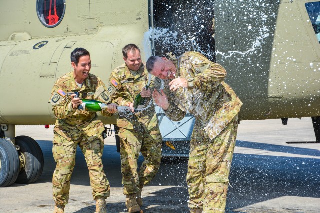 Chief Warrant Officer 5 from 12th CAB Retires after four decades of service