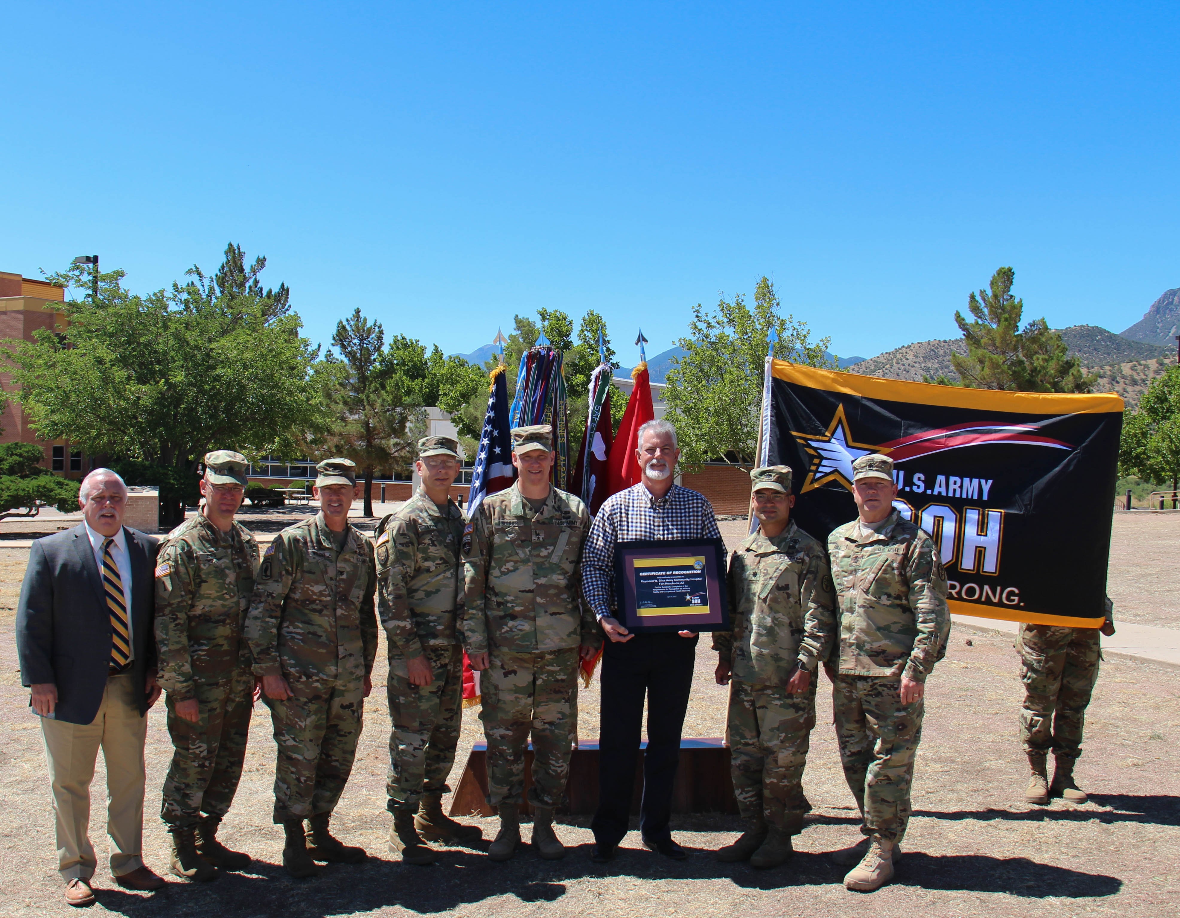 RWBAHC Earns US Army Safety and Occupational Health Star Award