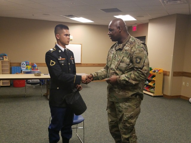 Lifeliner, Washington native earns title 'Division Chaplain Assistant of the Quarter'