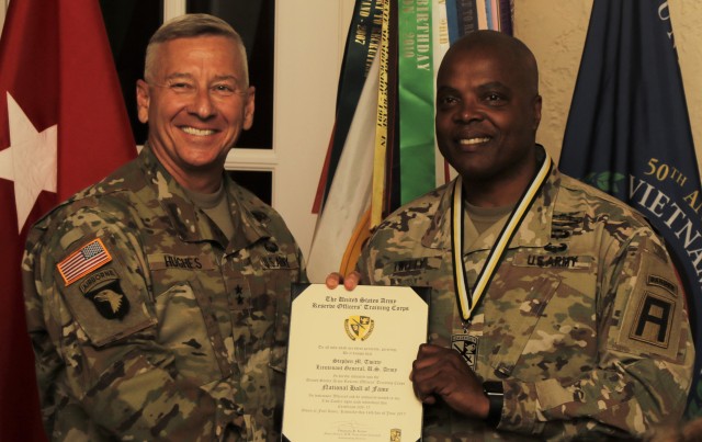 LTG Stephen Twitty inducted into ROTC National Hall of Fame