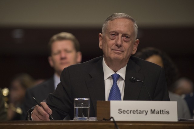 Mattis: 2018 budget will continue readiness recovery