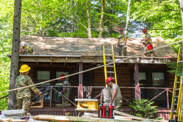 Maine National Guard develop engineering skills during annual training