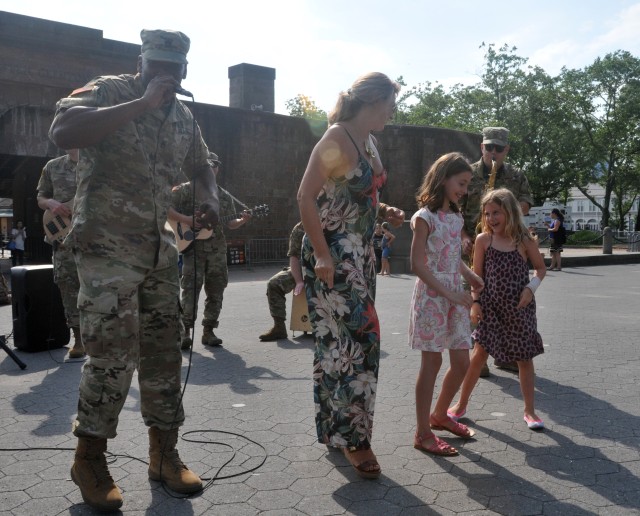 Army West Point Benny Havens Band rocks New York City for 242nd Army Birthday