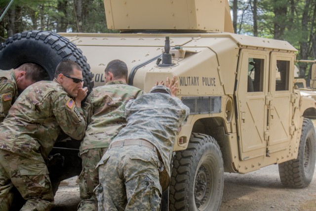 Maine National Guard's 488th Military Police Company takes training seriously