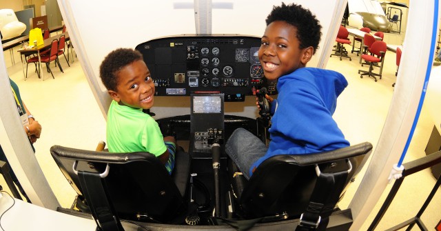 Fort Rucker hosts survivors at Gold Star Simulator Day