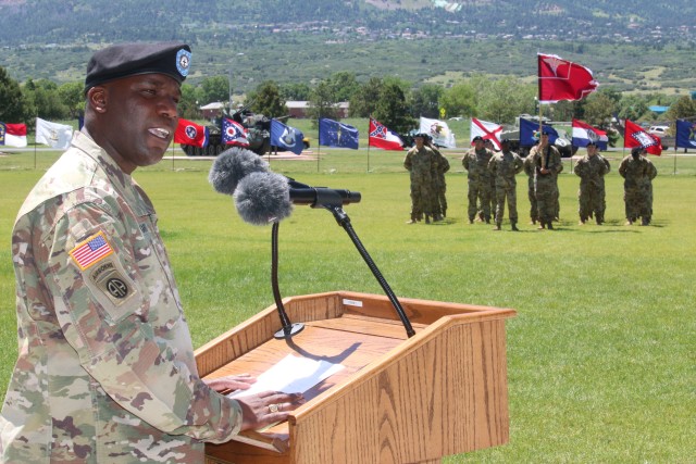 Conde takes over as Evans' CSM