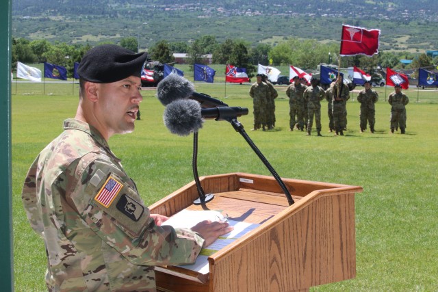 Conde takes over as Evans' CSM