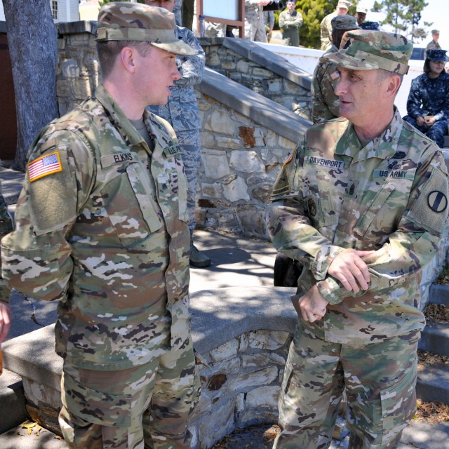 TRADOC Command Sgt. Maj. on NCO education, Defense Language Institute role in Army future