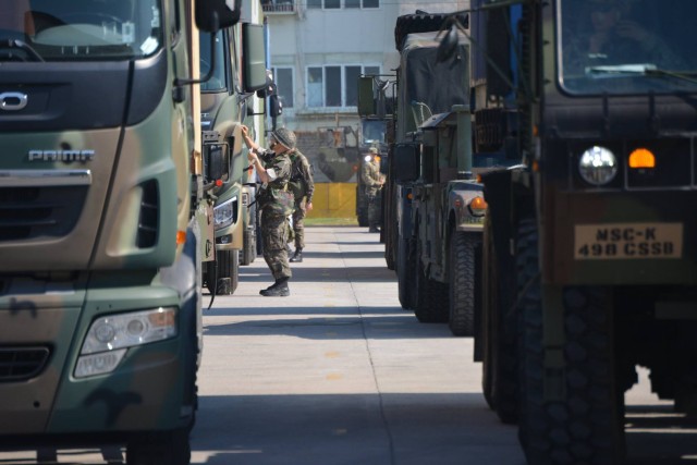 Combined effort moves assets up the Korean Peninsula