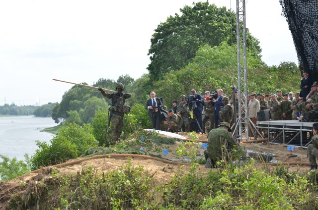 NATO Allies bridge the Suwalki Gap