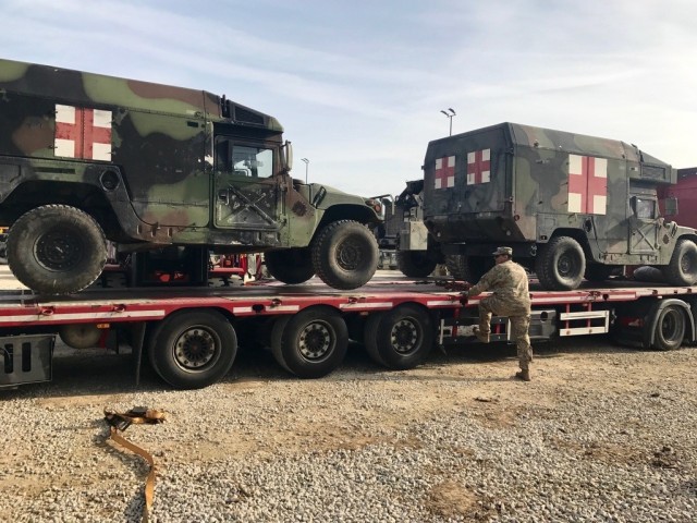 627th Transportation Detachment (MC) Supports BMCT in Hohenfels